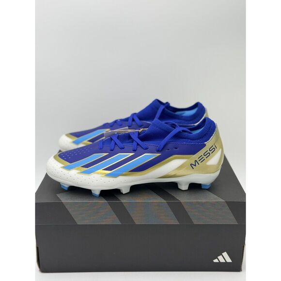 Adidas Other - Adidas X Crazyfast League FG Messi Soccer Cleats Shoes Blue ID0712 Mens Size 9